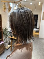 パルフェ(parfait) 30代,40代／切りっぱなし／外はね／ハイライト