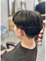 プランツ ヘアサロン(Plants HAIR SALON by GEORGE)&nbsp;パーマ初挑戦の毛流れパーマ　メンズ◎