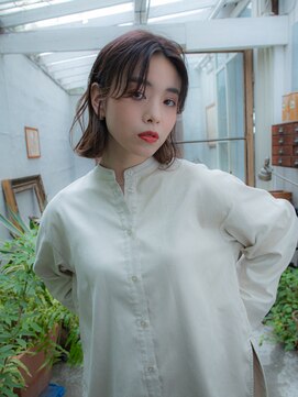 アジト ヘアーアンドリラクゼーション(AJITO HAIR&RELAXATION) 切りっぱなしウルフ