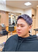 ショートアップバング【パープルラベンダー】