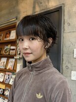 ナループロアオハナ(Nalu pu loa ohana) ショートパーマ/耳かけショート/パーマ/後れ毛パーマ/ショート