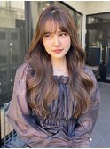 ロングレイヤー/モテ髪/韓国ヘア