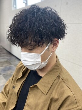 スターズ 柏(STARS) マッシュショート　ツイストスパイラルパーマ　ツーブロック