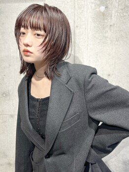 アンサム 二子玉川店(UNSOME)の写真/【全席半個室◆二子玉川駅】マンツーマンで仕上げる、再現性＆美シルエットの大人可愛いヘアならUNSOME！