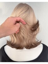 ローサバイ アルティナ 横浜店(Rosa by artina)&nbsp;エンドカラー_毛先カラー_毛先ブラウン3