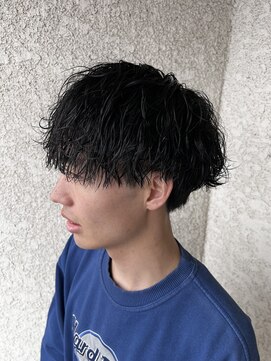 ライド ヘアー(RIDE HAIR) メンズ波巻きパーマスタイル