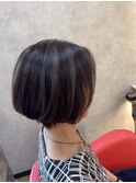 ハイライト×ショートボブ