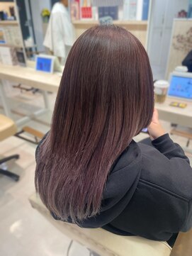 バーチ バイ クロップエス(BIRCH by crop es) 品のある赤紫グラデーションカラー