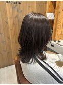 オンブレグレージュオリーブベージュくびれミディ大人美人