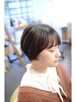 ポタム 東中野(potamu)&nbsp;バッサリ！マッシュショートヘア