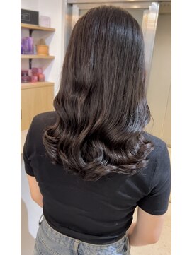 ジエクト カナウ(The Ect canow) コテ巻き風パーマ　韓国風パーマ　無重力パーマ