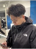 ツイスパアップバングショート