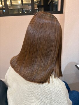 ネウィ ハウオリ 札幌駅前(newi hau'oli) ライトブラウン/似合わせカット/髪質改善トリートメント