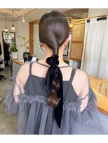 ケノミカ(KENOMIKA.) 特別な日のヘアアレンジ/タイトアレンジ/お呼ばれ/ヘアセット