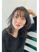 白髪ぼかしデザインカラー