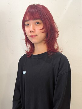 セルカ 新宿(CERCA) レイヤーウルフレッドカラー［CERCA新宿/新宿西口］