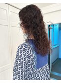 ロングパーマ