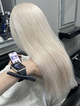 コト 福井大和田店(coto) 福井　大和田　ハイトーン　ホワイトカラー　ダブルブリーチ