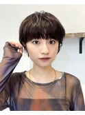 ふんわりパーマショートヘア/ショートパーマ