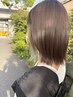 【お洒落の夏】インナーカラー+トリートメント＋顔まわりカット