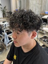 リット(lit.)&nbsp;プードルパーマ　メッシュカラー