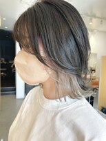 トリート 千葉店(TREAT)&nbsp;インナーカラー/ダブルカラー/ミルクティーベージュ/千葉美容室