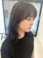 コンティロミー(CONTI ROMMY.) ミディアムレイヤー顔まわり前髪カットくびれボブ20代~50代