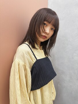 アマーク(a mark) 【松本 華】前髪縮毛で扱いやすいヘアに！