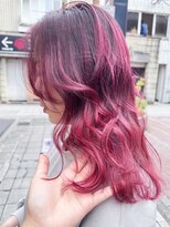 デコラ DECOR&nbsp;高発色ワインレッドデザインカラー