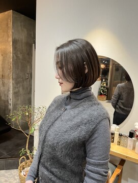 ノエル ヘアー アトリエ(Noele hair atelier) 大人可愛い丸みボブ