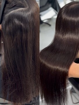 バレット 福岡天神(VALETTE) 縮毛矯正で艶感を引き出す◎