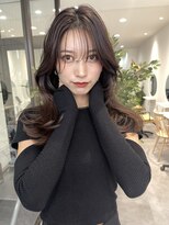 ヌヌ 渋谷 原宿 明治神宮前(nunu)&nbsp;レイヤーカットウルフカットボブグレージュオリーブべージュ