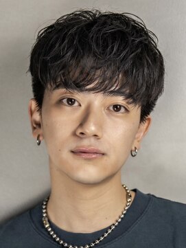 レタッチバイフィフス(RETOUCH by fifth) 原宿ルーズパーママッシュ波巻きシャドウパーマメンズパーマ