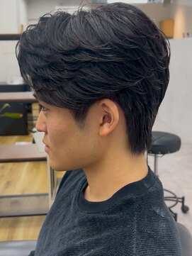 MEN'S SALON NAM 我孫子メンズカット&メンズパーマ【メンズサロン ナム】 フェザーパーマ／ニュアンスパーマ／韓国マッシュ／我孫子/men's