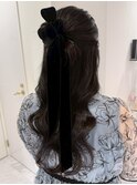 【MONA名古屋駅/名駅】ハーフアップ/ヘアセット