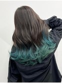 グラデーションカラー、インナーカラー、エンドカラー