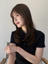 ノイ 銀座(noi) 顔周りレイヤーカットべージュカラーくびれレイヤーカット
