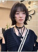 ミディアムレイヤーカットボブショート国分寺立川髪質改善