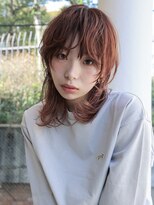 エムスラッシュ 本牧(M.SLASH)&nbsp;ウルフレイヤー/ハッシュカット/くびれミディ/淡いピンク/本牧