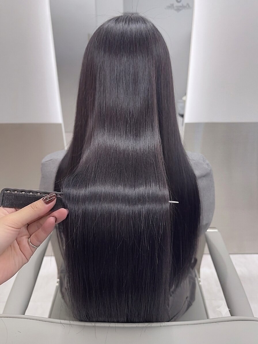 黒髪 ロング エクステに関する美容院・美容室・ヘアサロン エクステ