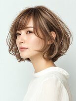 ビフィーノ リルネ(Bifino Rilune)&nbsp;柔らかベージュのふんわりボブ 兵庫県川西市