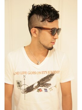 マイア 川崎駅店(hair saloon maia) ワイルドエッジ！！サイドスライダースパイキーショート！！！