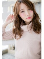 モッズ ヘア 福岡百道浜店(mod's hair) 斜めバング☆グラマラスドーリーロング♪