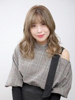 モーラ 鳳店(MOLLA)&nbsp;ツヤたっぷりのニュアンスミディ【夏カラー/ニュアンスカラー】