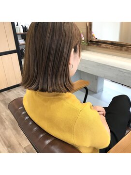 ハレイル(HALEIRU) 切りっぱなしボブ