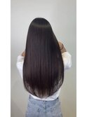 髪質改善サラサラロングヘアー