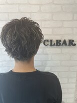 ヘアーアンドメイククリアー(Hair&Make CLEAR) メンズハイライト＋パーマスタイル