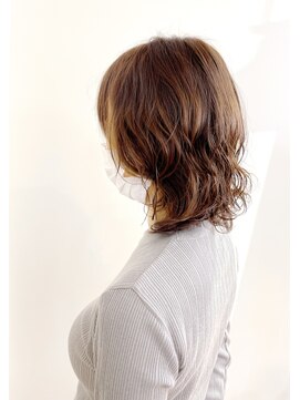 リアン(Lian) 【パーマ】レイヤーでしっかりパーマのウェーブデザイン