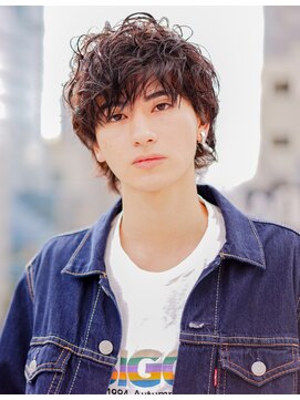 ノエル 池袋店(noel) 【noel】マッシュウルフ×無造作カール