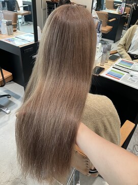 アリーズ(ALLYS) グレージュカラー @rrchimu